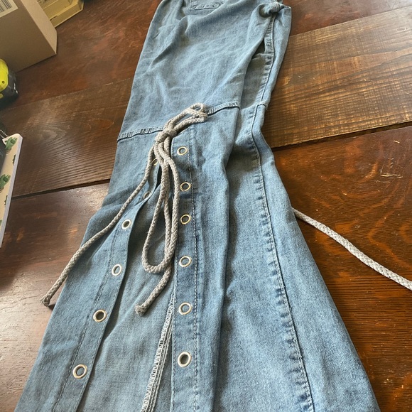 Blue Jean legging type pants SIZE XL.. - Picture 16 of 16